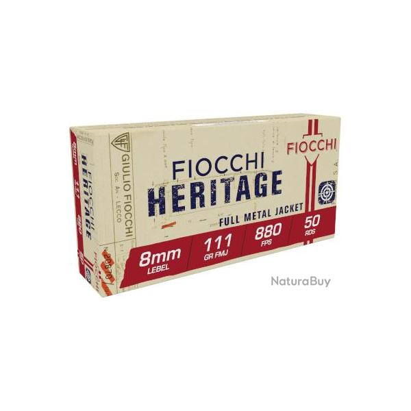 100 MUNITIONS FIOCCHI HERITAGE 8mm LEBEL