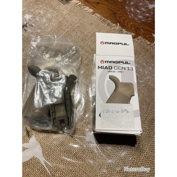 Poign�e ar15 magpul MIAD GEN 1.1 FDE