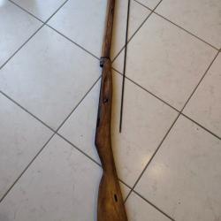 Crosse de mosin nagant compl&egrave;te avec baguette