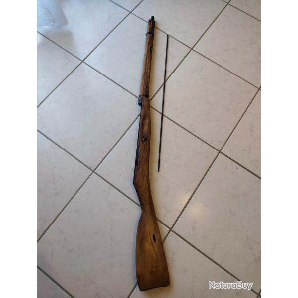 Crosse de mosin nagant compl�te avec baguette