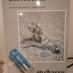 T&ocirc;le publicitaire cartouches de chasse