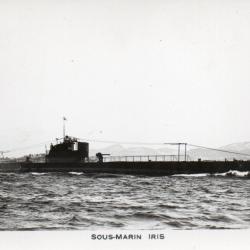 CPA - Marine de Guerre - CPA - Marine de Guerre - Sous-Marin " IRIS " -N&deg;4106