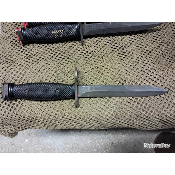 Baionnette US M7 rare contrat Colt Vietnam pour M16 ar15