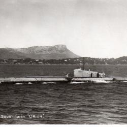 CPA - Marine de Guerre - CPA - Marine de Guerre - Sous-Marin " ORION " -N&deg;4108