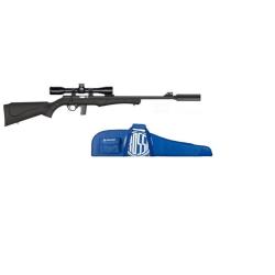 Pack Carabine ROSSI 8122 Cal.22lr + lunette 4x32 + silencieux + Fourreau + 50 munitions