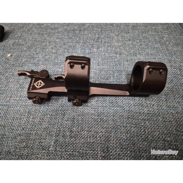 Cantilever Sightmark LQD 30 montage fixation rapide sur rail Picatinny
