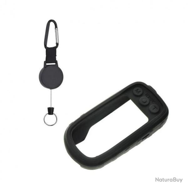 Protection Etui Souple Housse GPS Garmin Alpha 100 + Mousqueton Extensible 60 Cm LIVRAISON GRATUITE