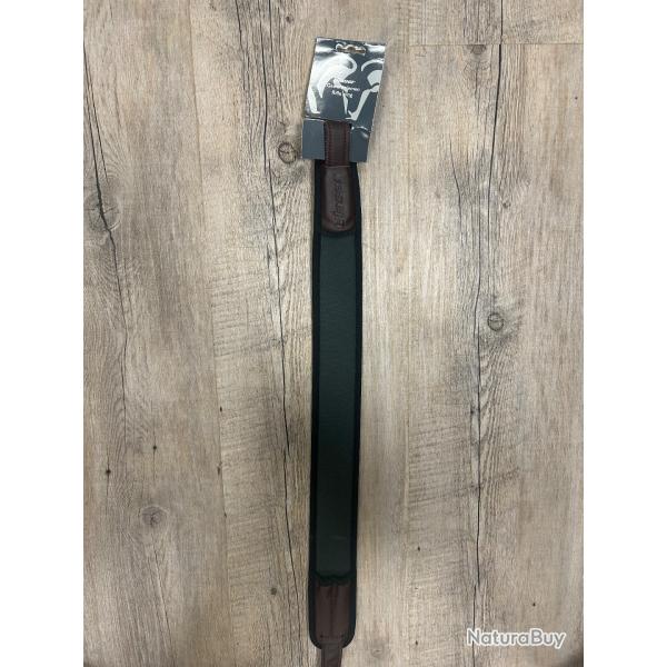 BRETELLE BLASER CUIR CORDURA VERT