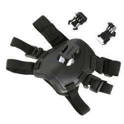 Harnais Sangle de Poitrine Chien Chat T&eacute;l&eacute;phone Cam&eacute;ra Embarqu&eacute;e GoPro - 7 &agrave; 54 KG LIVRAISON GRATUIT
