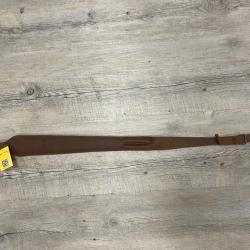 BRETELLE VERNEY CARRON CUIR - EMPLACEMENT POUR 2 BALLES