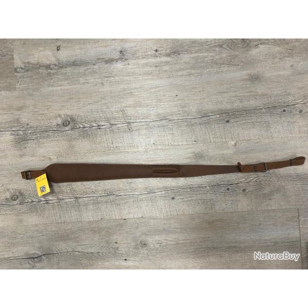 BRETELLE VERNEY CARRON CUIR - EMPLACEMENT POUR 2 BALLES