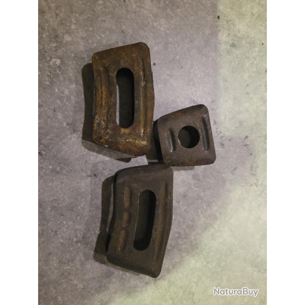 lamelle de bertie 3 et 5 cou lot de 3