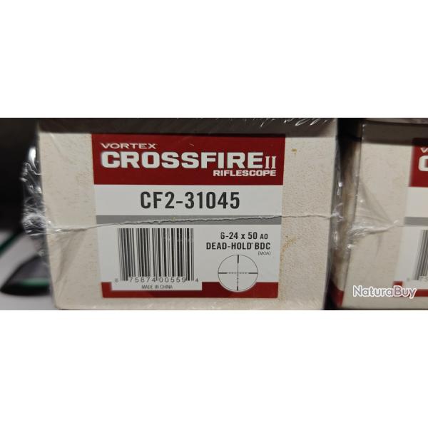 Vortex Crossfire II 6-24X50 AO