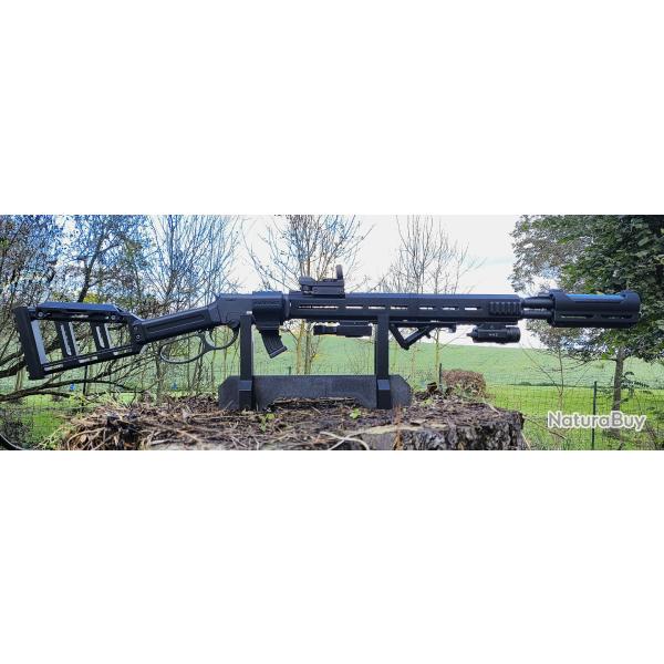 Kit custom DERYA TM22 LA tactique (crosse ranger point + garde main + porte chargeur)