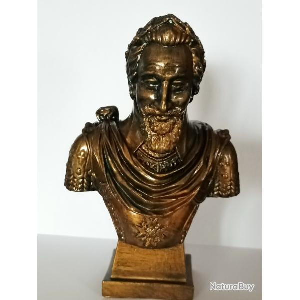 Buste de Henri IV 17 cm