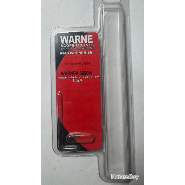 Lot de 4 vis originalesWARNE pour montures Maxima / Browning BAR A996M neuf