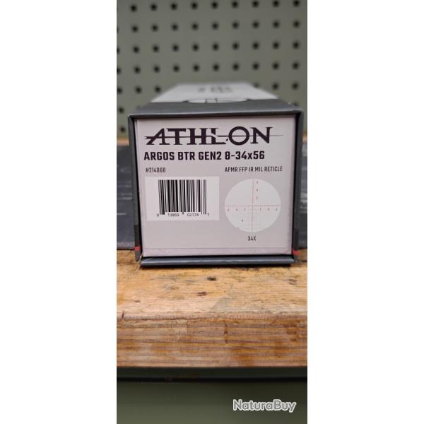 Lunette Athlon Argos BTR Gen II 8-34X56