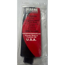 Monture de scope Warne MaximaSeries - Base 1 pi&egrave;ce Aluminium -Remington 742 - NEUVE