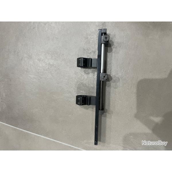 Compensateur de recul avec anneaux de montage