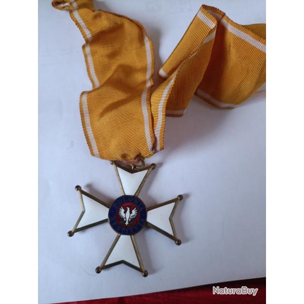 M�daille commandeur ordre de la lib�ration polonaise