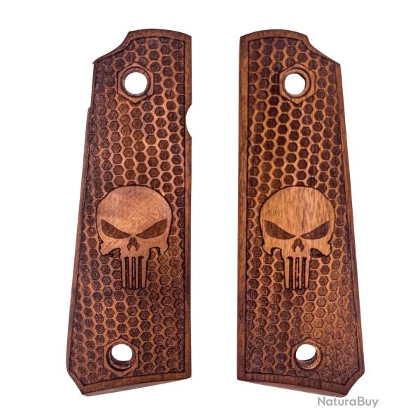 Plaquettes bois Punisher pour Taurus PT1911 MBT