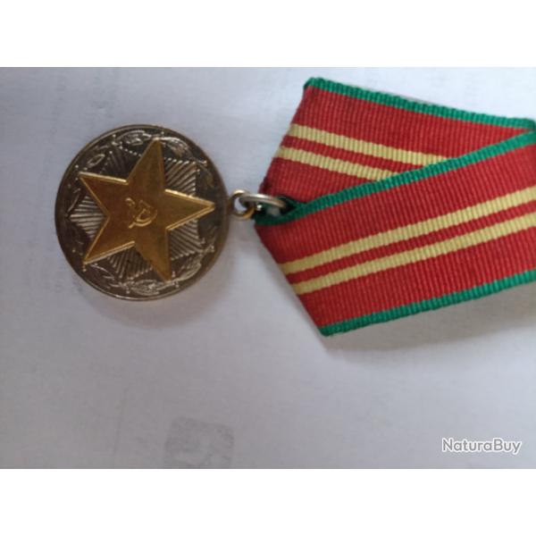 M�daille russe pour 15 ans de service