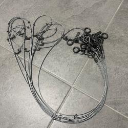 Lot de 10 collets &agrave; renard neuf