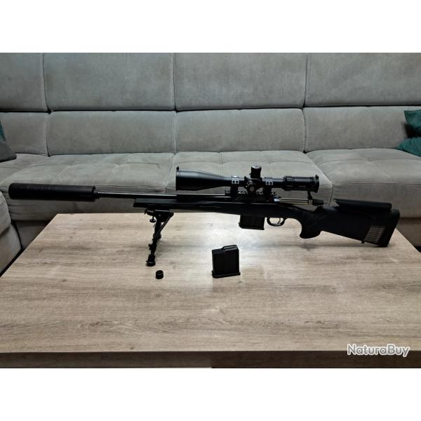 Pack CZ 557 cal 308 + lunette + silencieux + Bi-pied