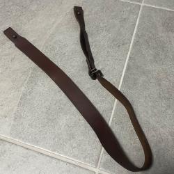 Bretelle de fusil/carabine en cuir