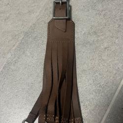 Porte gibier en cuir 10 attaches