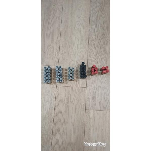 lot divers cartouche calibre 16