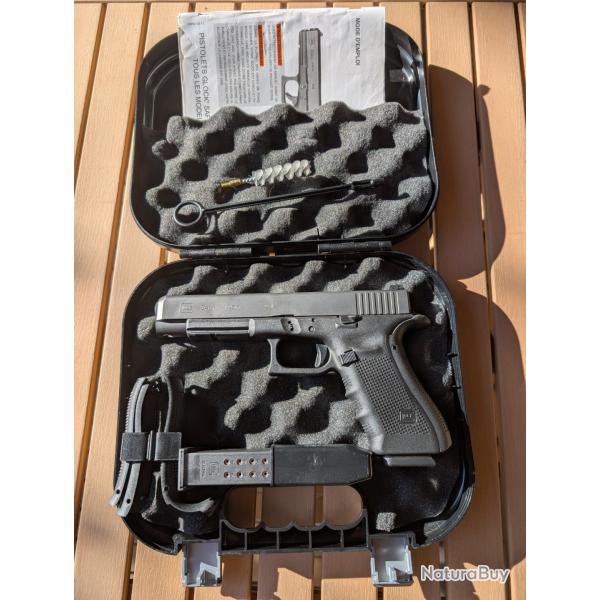 Pistolet Glock 34 G�n�ration 4 calibre 9x19mm