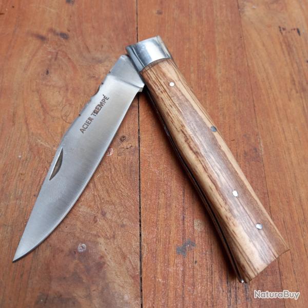 Grand Couteau ALPIN Manche en Bois