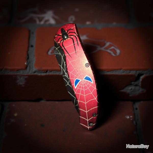 Couteau de poche spiderman environ 19cm