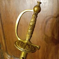 &Eacute;p&eacute;e d'officier de gendarmerie, Chef de brigade, troisi&egrave;me r&eacute;publique.