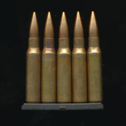 Manipulation Un clip 7,62x51 NATO USA n  puits d'amorce borgne Long Range