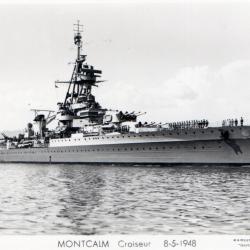 CPA - Marine Militaire - MONTCAIM Croiseur 8-5-1948 - N&deg;700