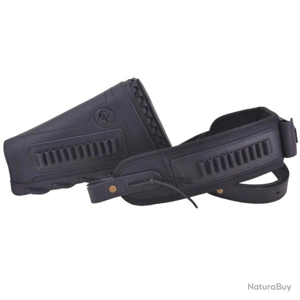 BUSC + BRETELLE 22LR 17HMR ETC - NOIR - GAUCHER - LIVRAISON GRATUITE