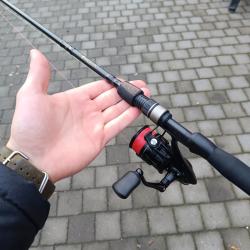 Ensemble canne spinnig Westin W3 Powershad & moulinet Abu Garcia X30