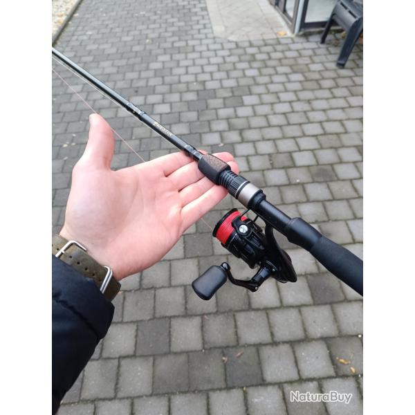 Ensemble canne spinnig Westin W3 Powershad & moulinet Abu Garcia X30