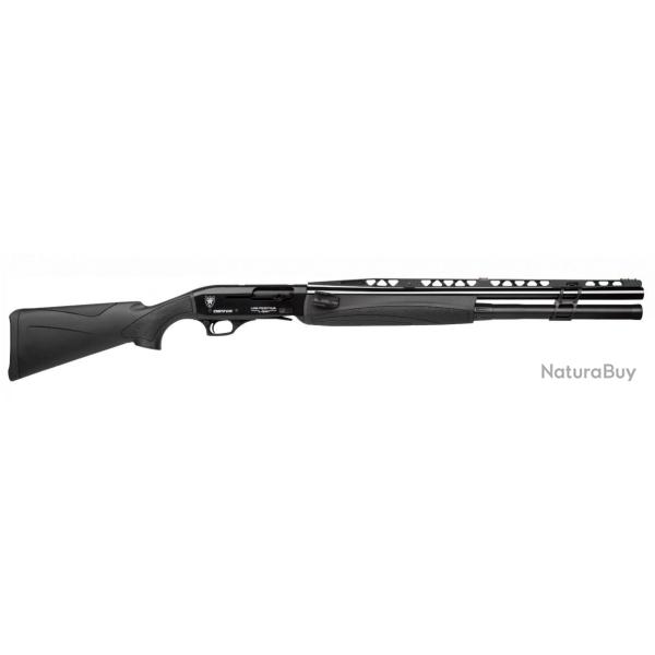 Fusil semi-auto Derya lion practical noir cal.12/76 8+1cps canon 61cm