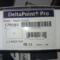 Rare!!! - LEUPOLD Deltapoint NV - avec accessoires