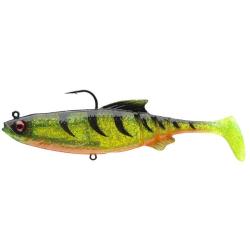 Leurre Souple Daiwa Prorex Lazy Roach RD 12cm 12cm A l'unit&eacute; 29g Green Fire Tiger