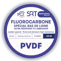 Fluorocarbone SRT PVDF 25m 25m 0,60mm