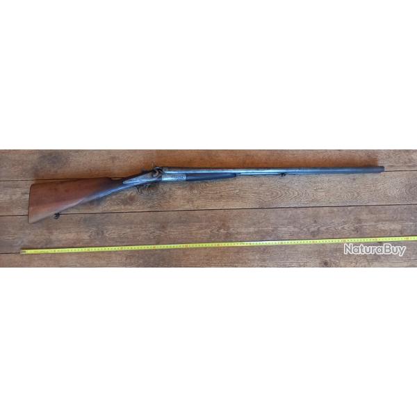 Fusil de chasse � chiens ext�rieurs calibre 16