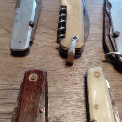 Lot couteaux anciens
