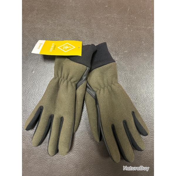 GANTS SOMLYS SOFTSHELL VERT