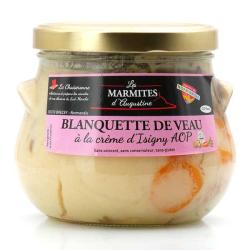Blanquette de veau &agrave; la cr&egrave;me d'Isigny AOP - Pot de 750g (2 parts)