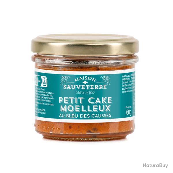 Petit cake moelleux au bleu des causses et aux lentilles - Pot de 60g