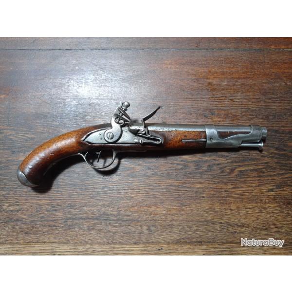 Pistolet r�glementaire de cavalerie - mod�le 1763-66 de type 1 - R�volution - BE